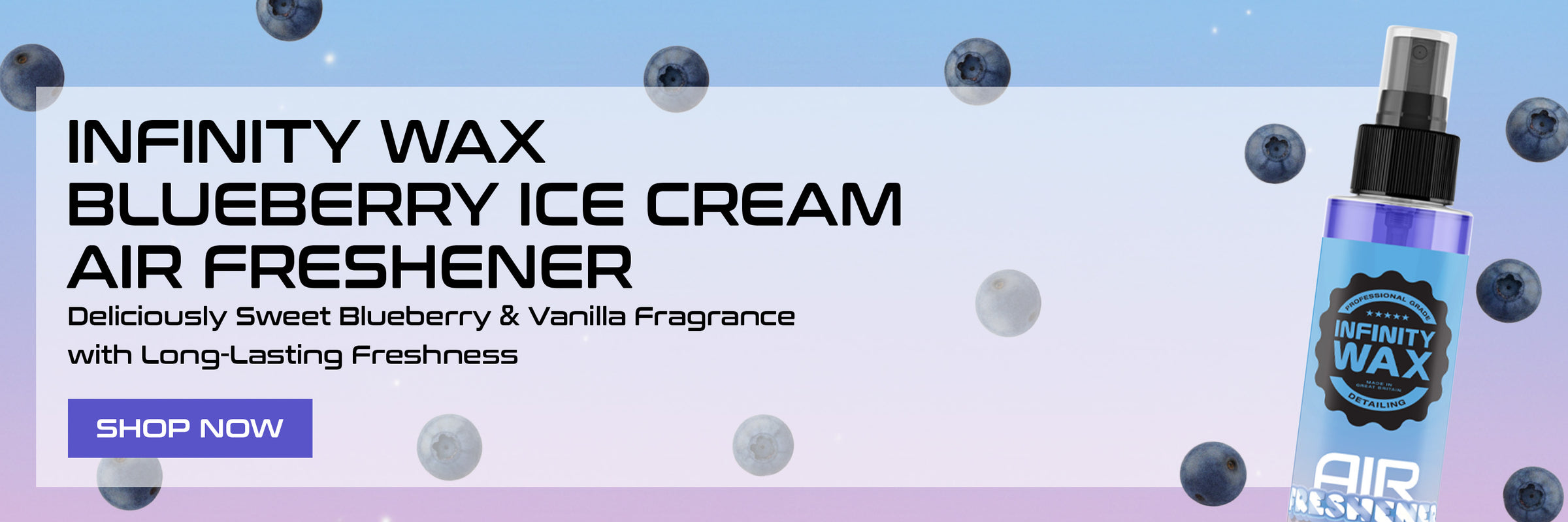 Blueberry Ice Cream Spray Air Freshener