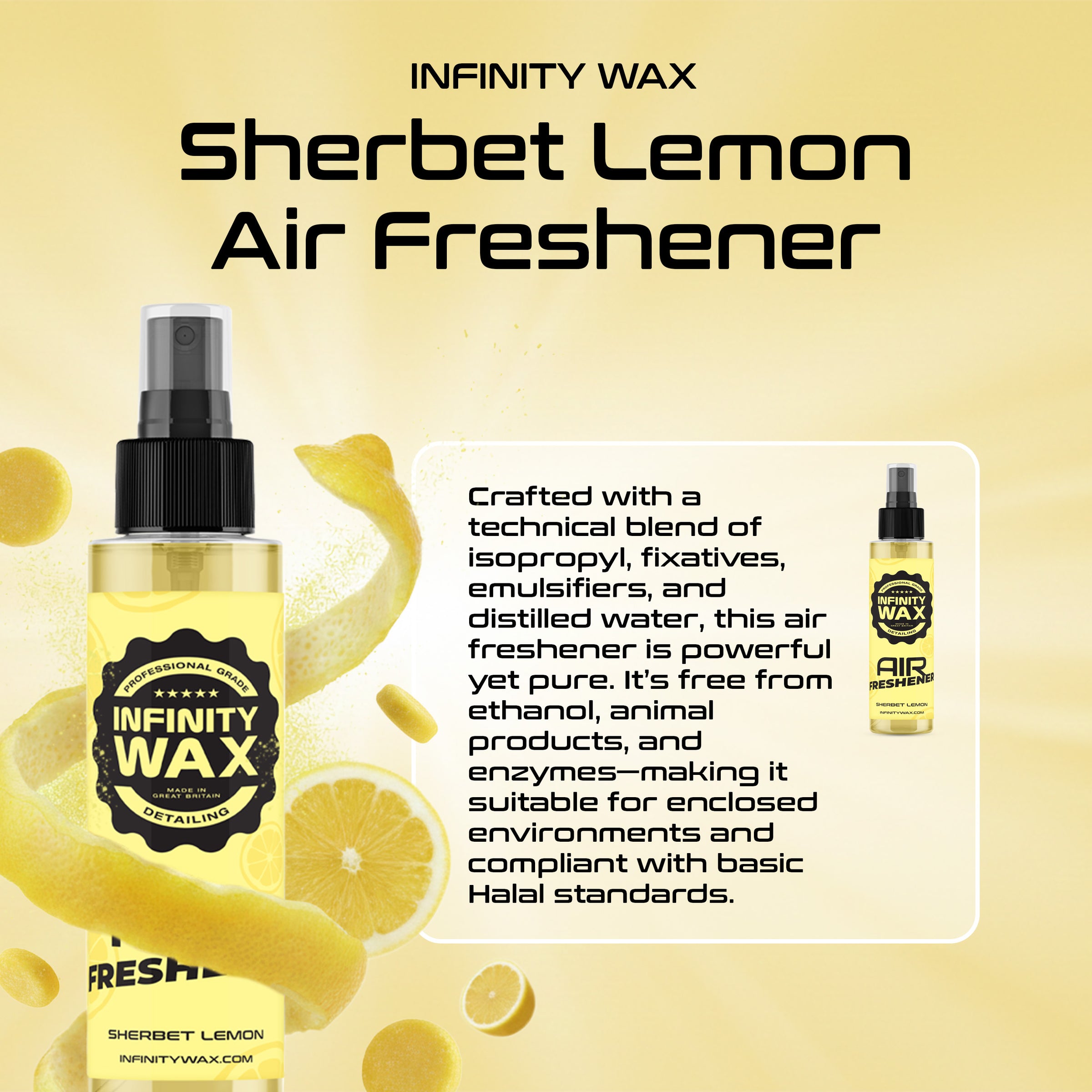 Sherbet Lemon Spray Air Freshener