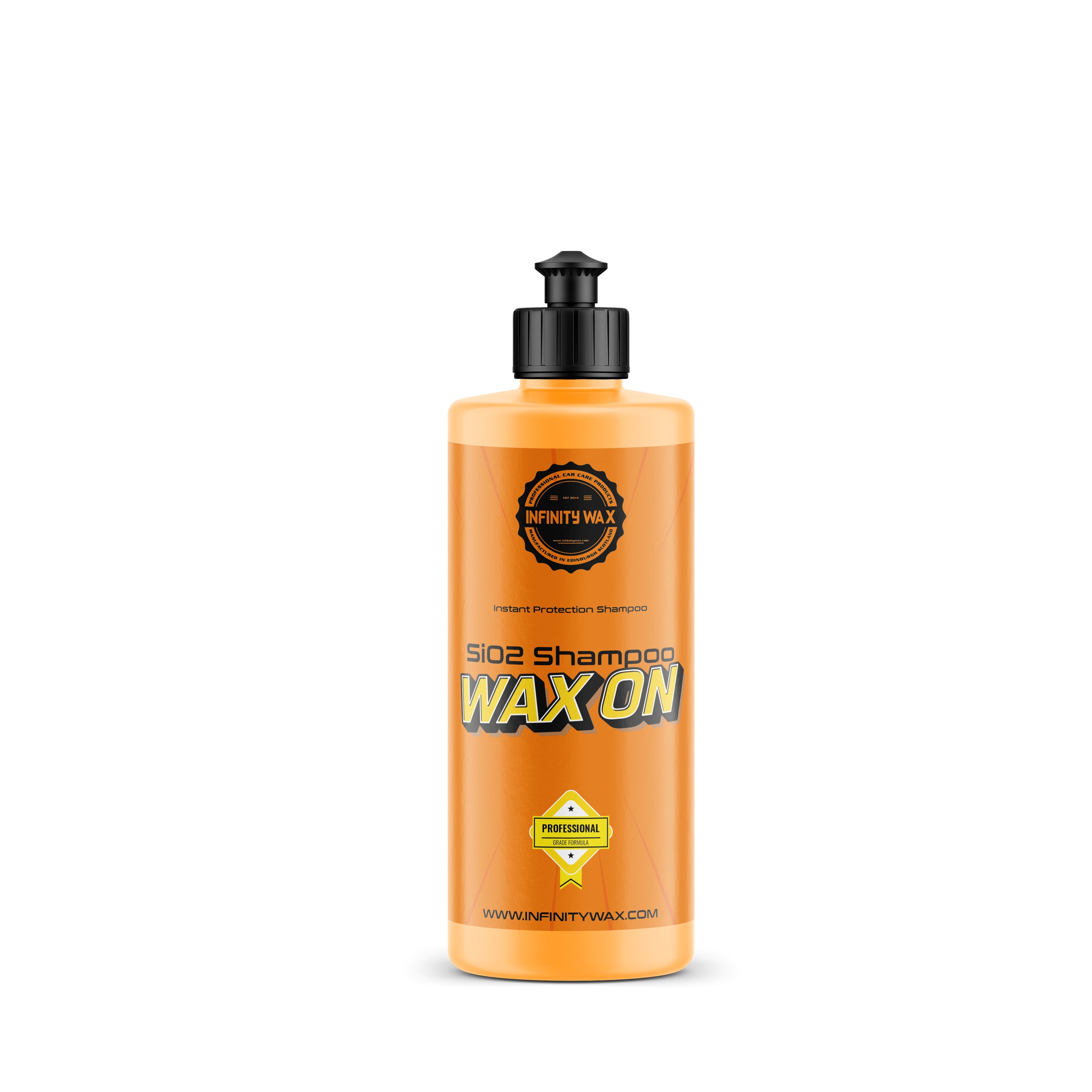 Infinity Wax WXN500 SiO2 Shampoo – 500ml Car Wash Soap With Silica Protection