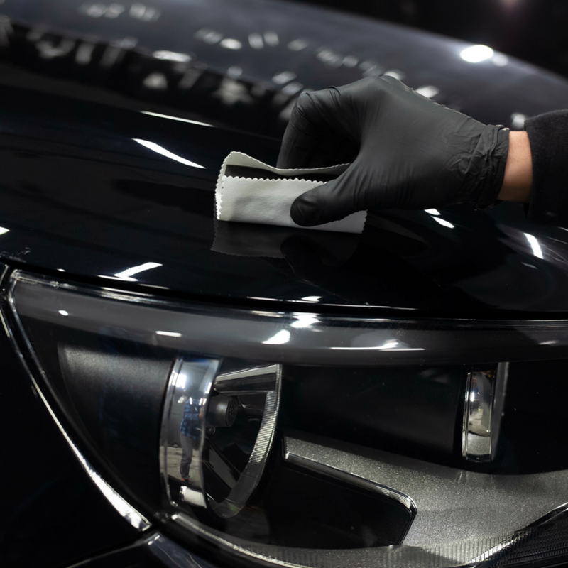 Preparing for ceramic coating application
