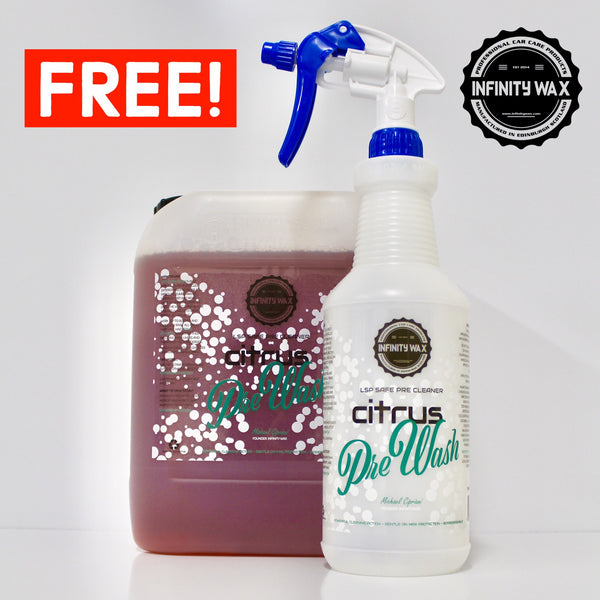 5L Citrus Pre Wash With FREE PRO BOTTLE! & 10% OFF