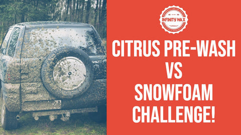 Citrus VS Snowfoam Contactless Challenge! - Infinity Wax