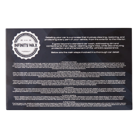 10 Piece Car Detailing Sample Box - Infinity Wax