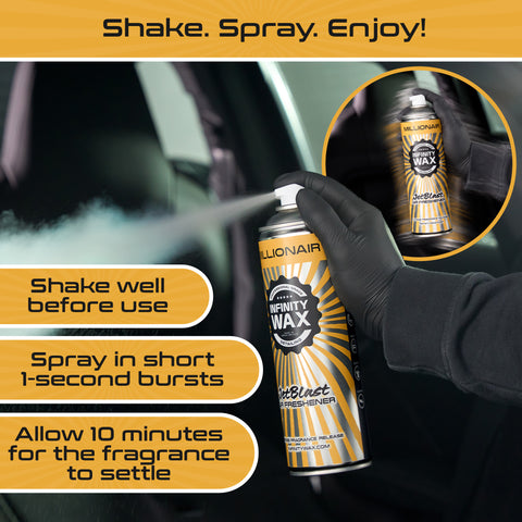 Infinity Wax Millionair Blast Can Air Freshener