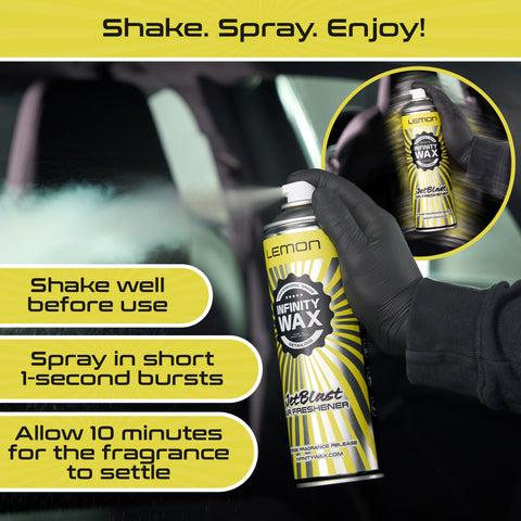 Infinity Wax Lemon Blast Can Air Freshener