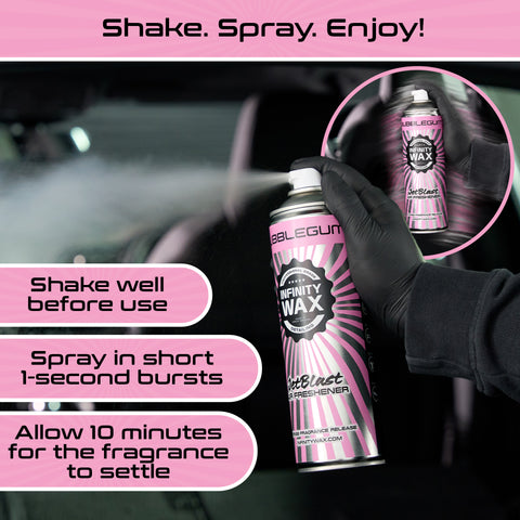 Infinity Wax Bubblegum Blast Can Air Freshener