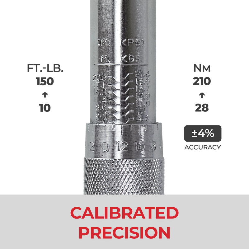 1/2" Ratchet Torque Wrench