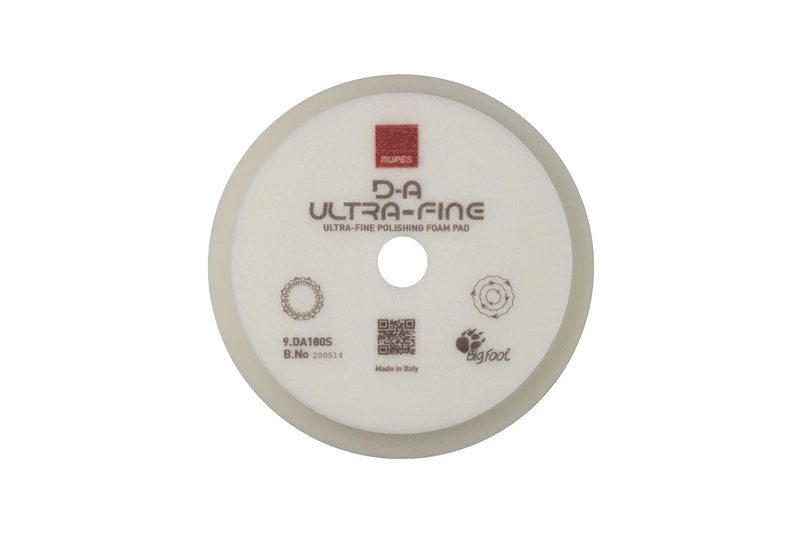 Rupes DA Ultra Fine High Performance Foam Pad White (Various Sizes)