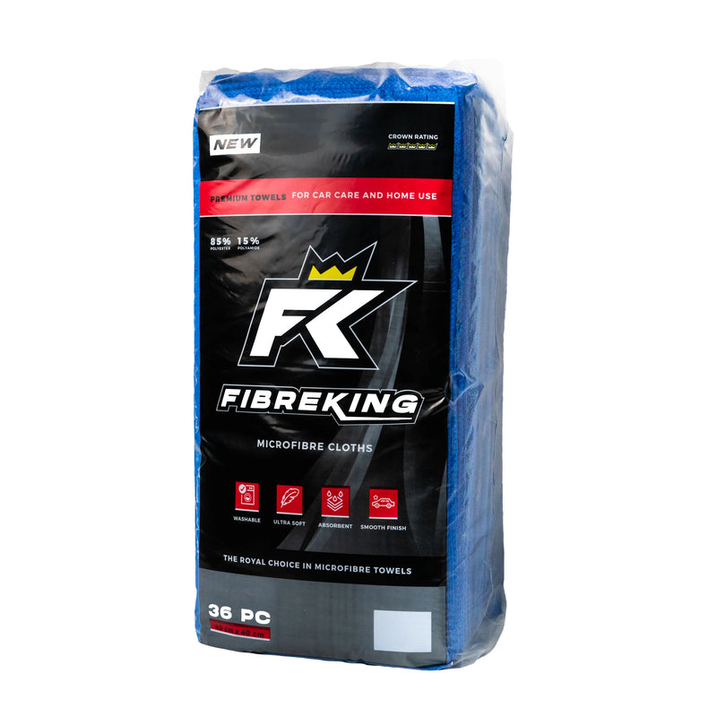 FibreKing Premium Microfibre Cloths - Various Colours