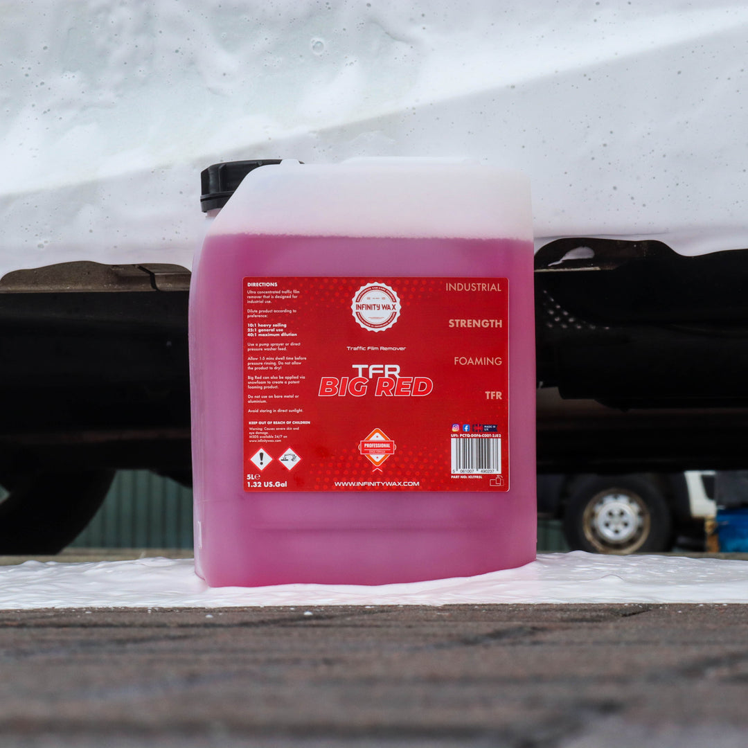 Big Red Traffic Film Remover (TFR) - Infinity Wax