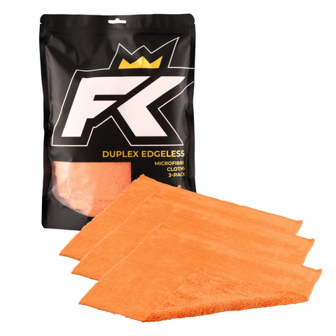 Fibreking Duplex Edgeless Cloth Orange 3 - Infinity Wax