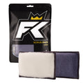 Fibreking Scrub Pads Grey 2 pack - Infinity Wax