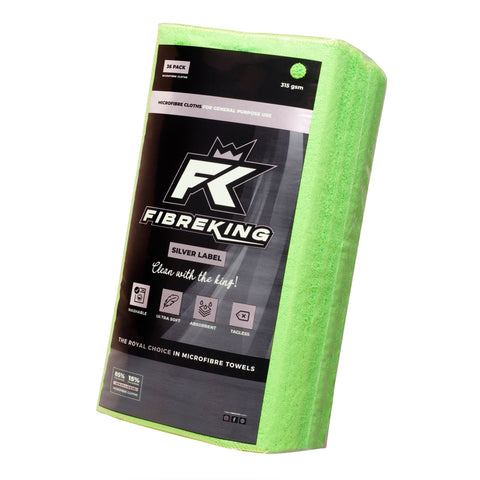 Fibreking Silver Label Microfibre Cloths - Infinity Wax