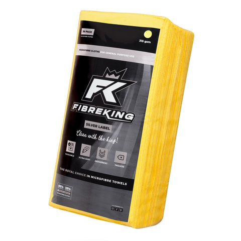 Fibreking Silver Label Microfibre Cloths - Infinity Wax