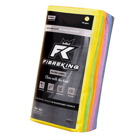 Fibreking Silver Label Microfibre Cloths - Infinity Wax