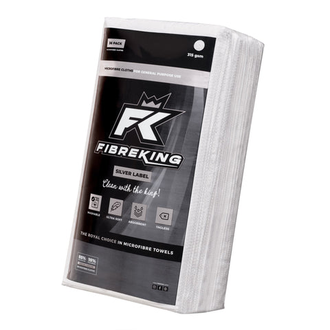Fibreking Silver Label Microfibre Cloths - Infinity Wax