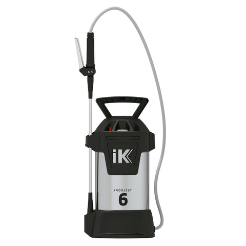 IK Sprayers INOX 6 Stainless Steel Pressure Pump Sprayer 6L - Infinity Wax