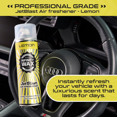 Infinity Wax Lemon Blast Can Air Freshener - Infinity Wax