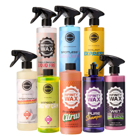 Infinity Wax - Wheels, Wash & Protect Bundle - Quick Detailer 3 Months Protection - Infinity Wax