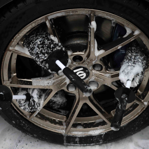 Maxshine Microfibre Wheel Brush 3 - Piece Kit - Infinity Wax