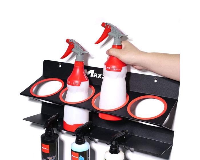 Maxshine Extra Large Wall Mounted Spray Bottle Holder