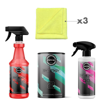 2 Year Ceramic Coating Bundle Complete Kit - Infinity Wax