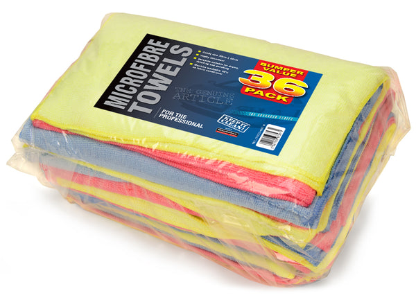 General Purpose Microfibre Towels 36 pack