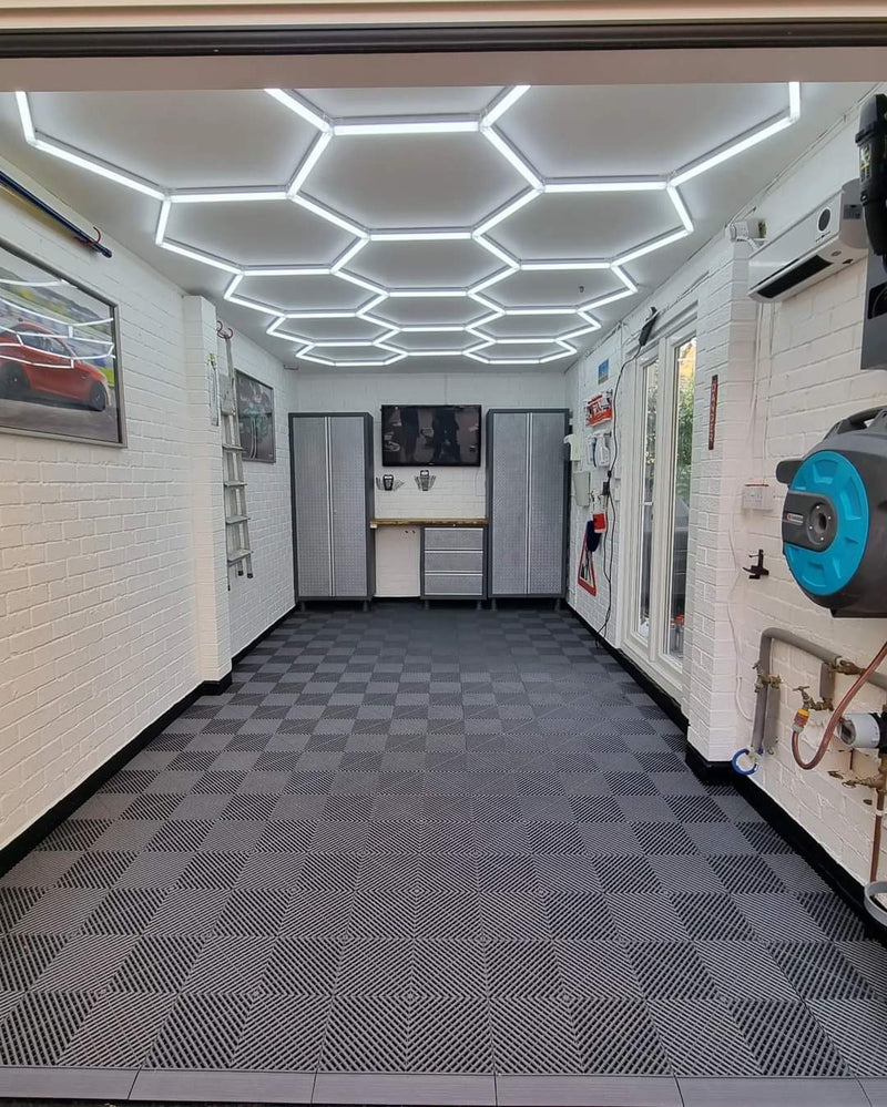 Quick Fit Vented Garage Floor Tiles