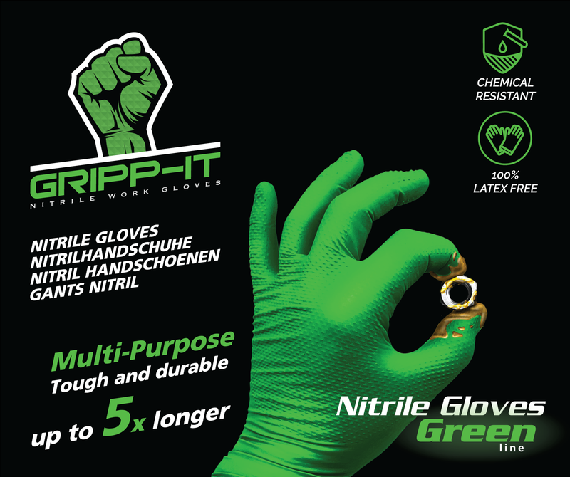 Gripp It Nitrile Work Gloves