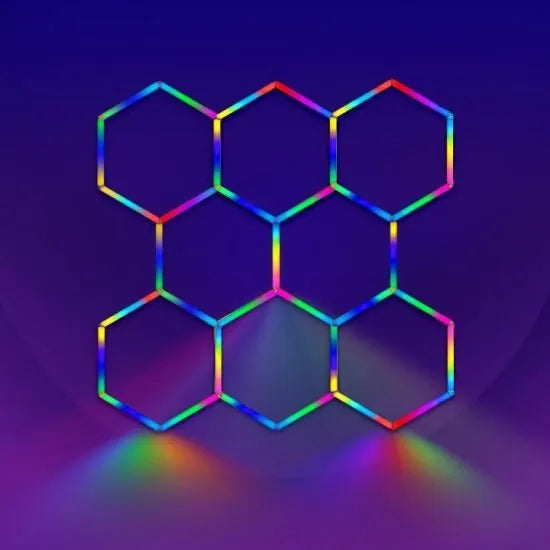 RGB Grid Hex Lighting System