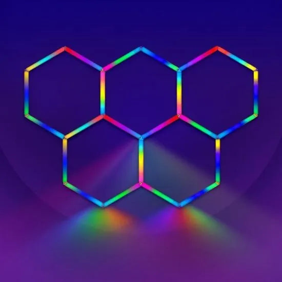 RGB Grid Hex Lighting System
