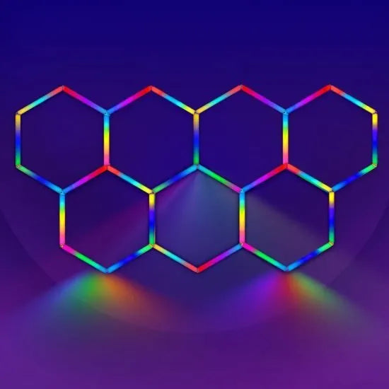RGB Grid Hex Lighting System