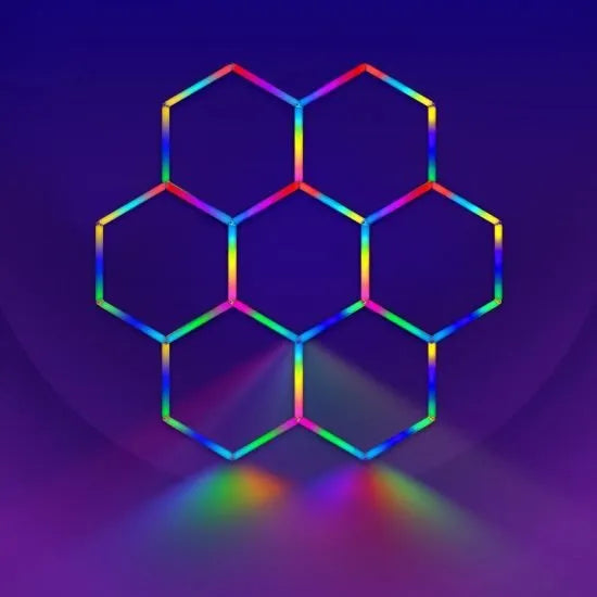 RGB Grid Hex Lighting System