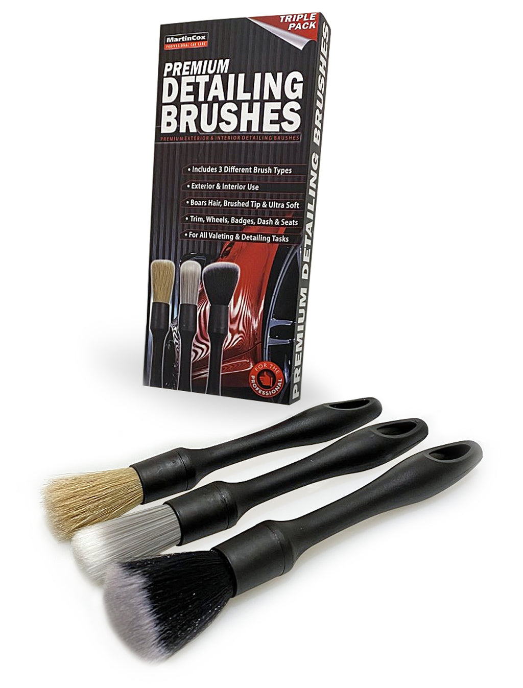 Detail Factory Ultra-Soft Detailing Brush Set