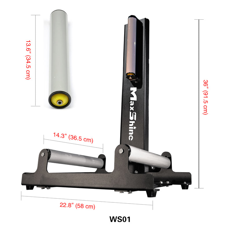 Wheel Stand For Coating & Cleaning