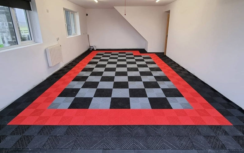 Quick Fit Vented Garage Floor Tiles
