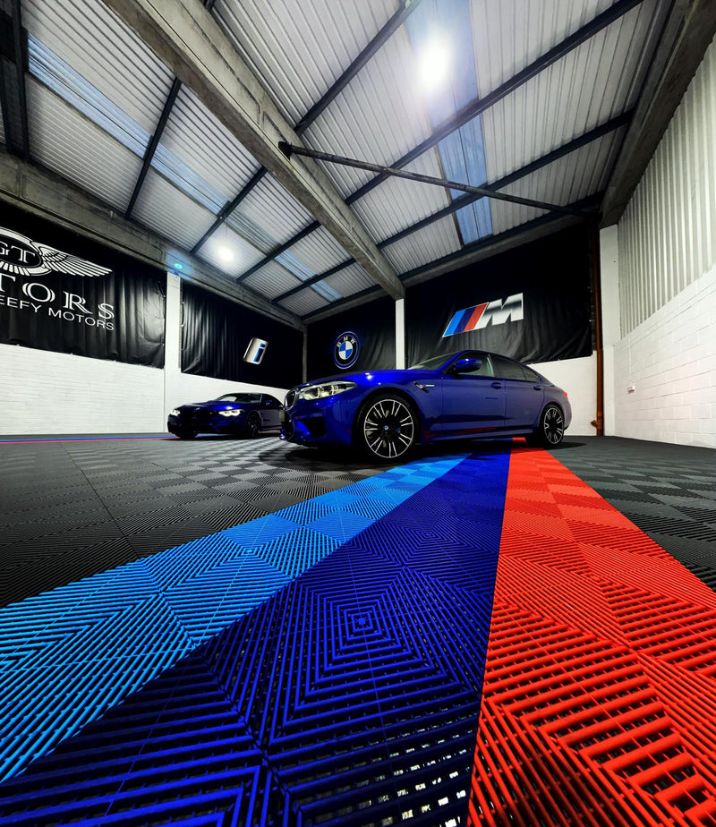 Quick Fit Vented Garage Floor Tiles