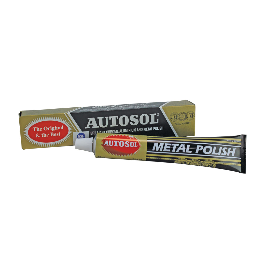 AutoSol Metal Polish For Chrome Aluminium Metal Steel Cars, Bikes, Etc 3.33  oz