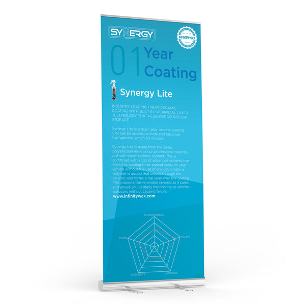 Synergy Lite Pop-Up Workshop Banner