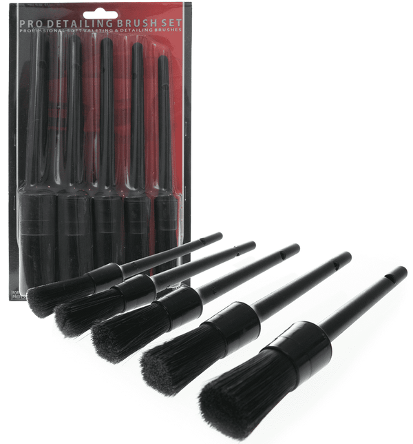 Pro Detailing Brush Set Of 5